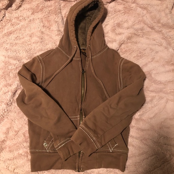 Y2k CROPPED ZIP UP HOODIE!!:)❤️❤️❤️ - Picture 2 of 2